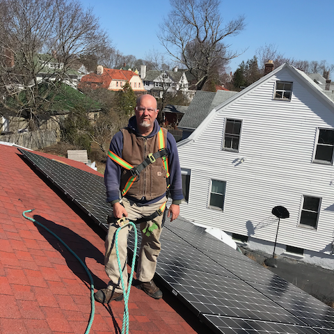 I designed and installed a solar array on my home